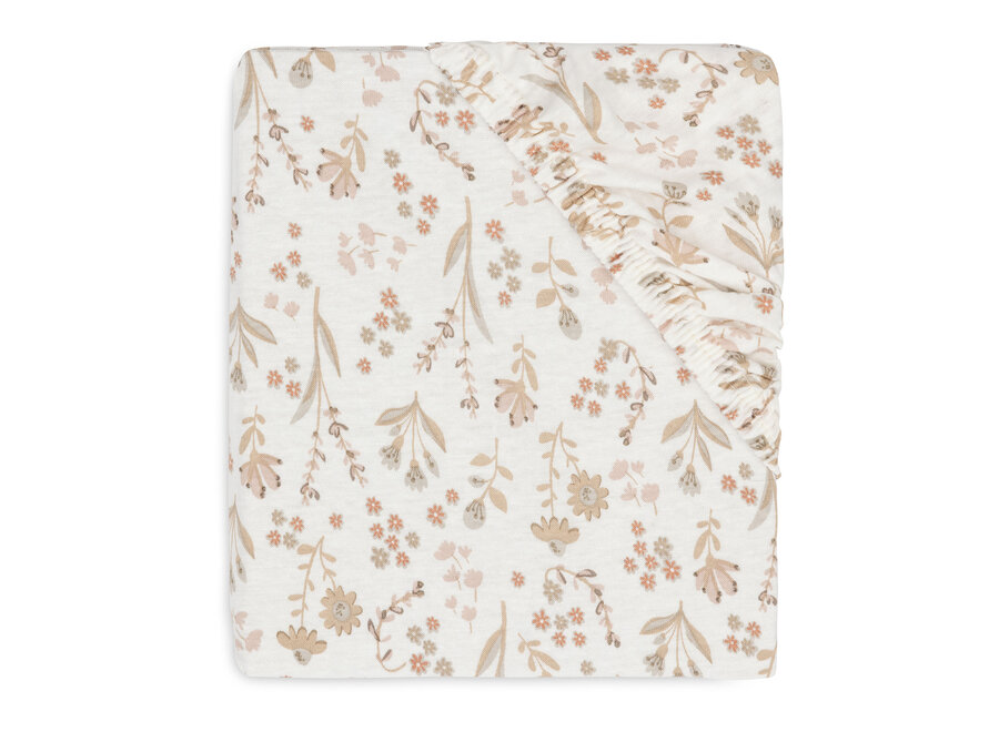 Hoeslaken Jersey 70/75x140/150cm Bloomy