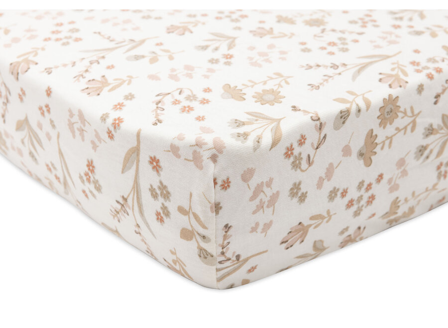 Hoeslaken Jersey 70/75x140/150cm Bloomy