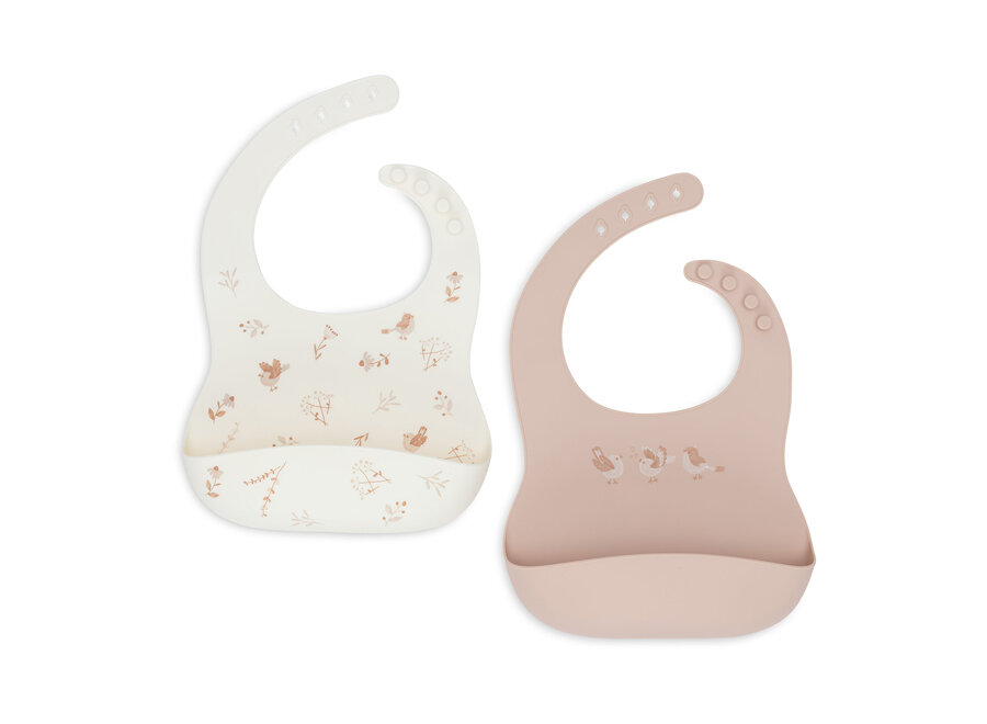 Slab siliconen Lovely birds 2pack
