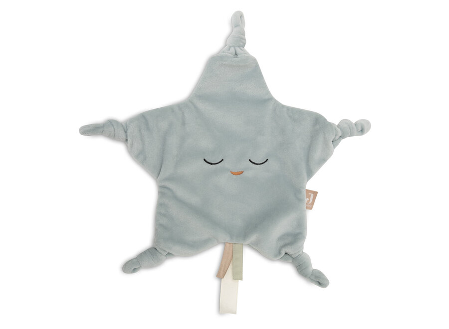 Speendoekje little star Sea Green