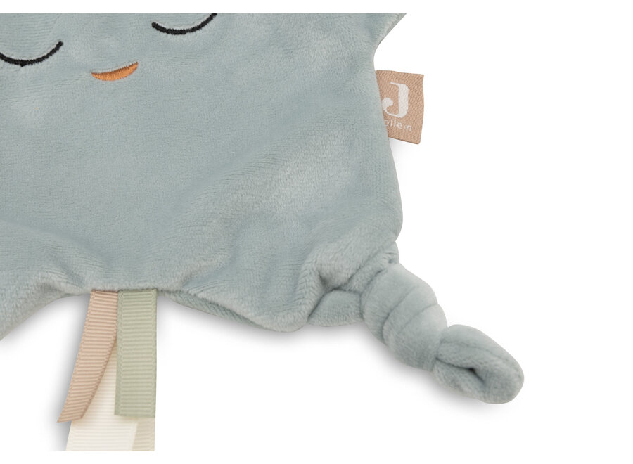 Speendoekje little star Sea Green