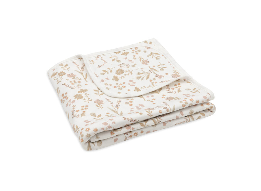 Deken Wieg Jersey 75x100cm Bloomy