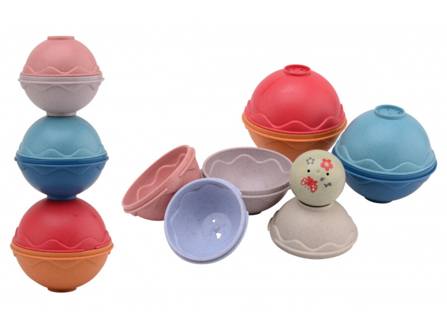 Happy World bio plastic stapelballen