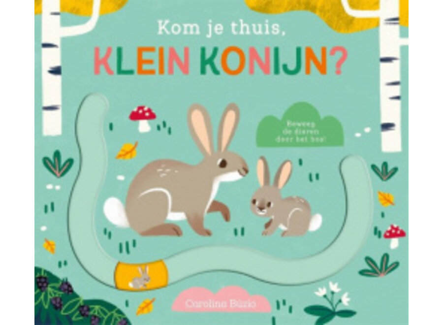 Kom je thuis, klein konijn?