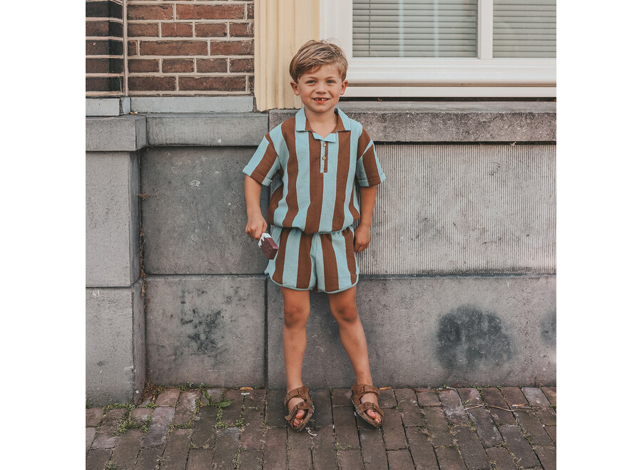 Jongens Casual Shorts - Terry Stripe