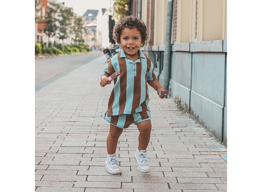 Jongens Casual Shorts - Terry Stripe