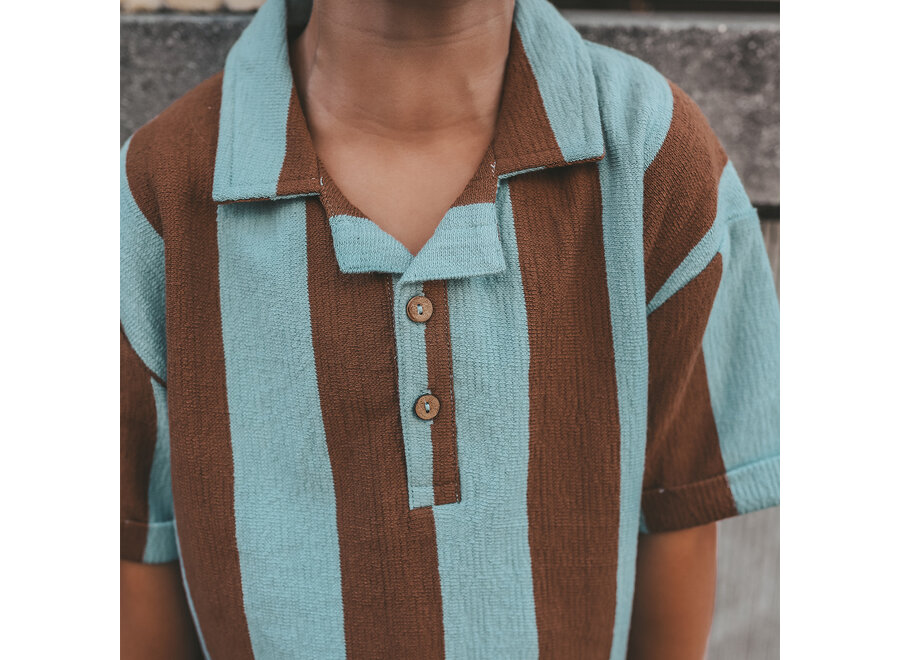Jongens Polo - Terry Stripe