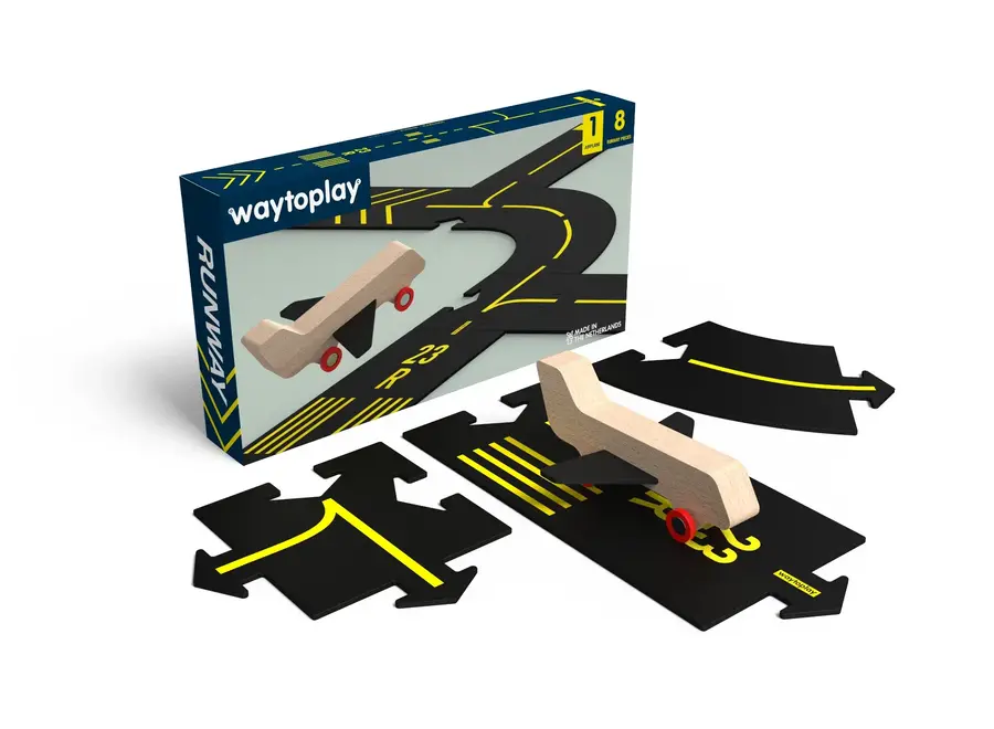 Waytoplay Runway Flexible Airport Set