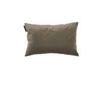 TED SPARKS - Cushion - Pure Velvet - Brown Grey - 45 x 45