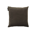 TED SPARKS - Cushion - Pure Velvet - Brown Grey - 45 x 45