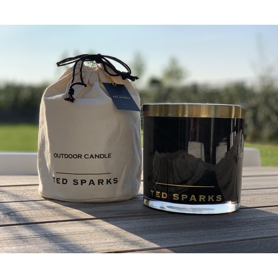 TED SPARKS - Outdoor Candle Double Magnum Black