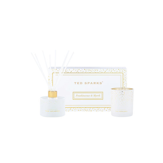 TED SPARKS - Candle & Diffuser Gift Set-Frankincense & Myrrh