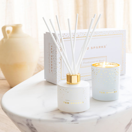 TED SPARKS - Candle & Diffuser Gift Set-Frankincense & Myrrh