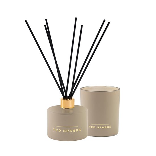 Ted Sparks Candle & Diffuser Gift Set - Tonka & Pepper