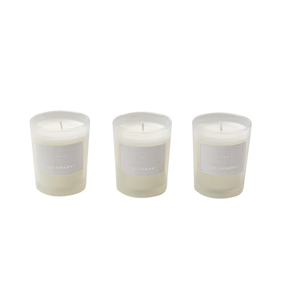 TED SPARKS - Mini Candle Gift Set - Fresh Linen