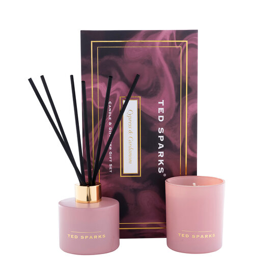 Ted Sparks Candle & Diffuser Gift Set - Tonka & Pepper