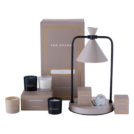 TED SPARKS - Candle Warmer Lamp - Taupe