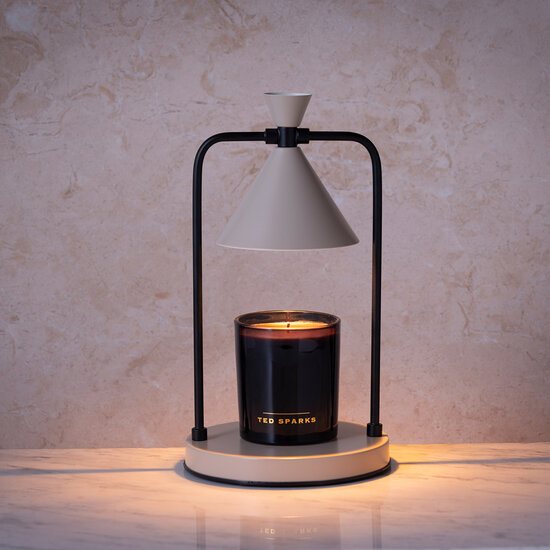 TED SPARKS - Candle Warmer Lamp - Taupe