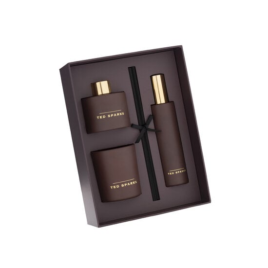 TED SPARKS - Candle, Diffuser & Room Spray Gift Set - Plum & Violet