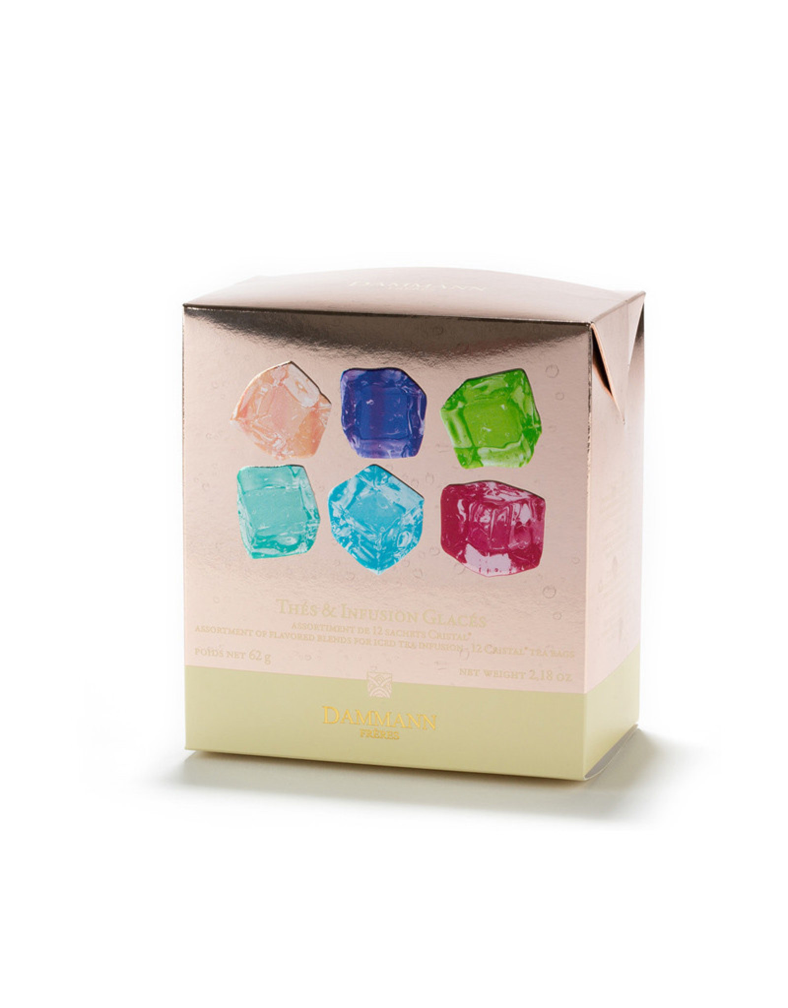 Dammann Boîte Assortiment 12 Sachets Thés & Infusions Glacés