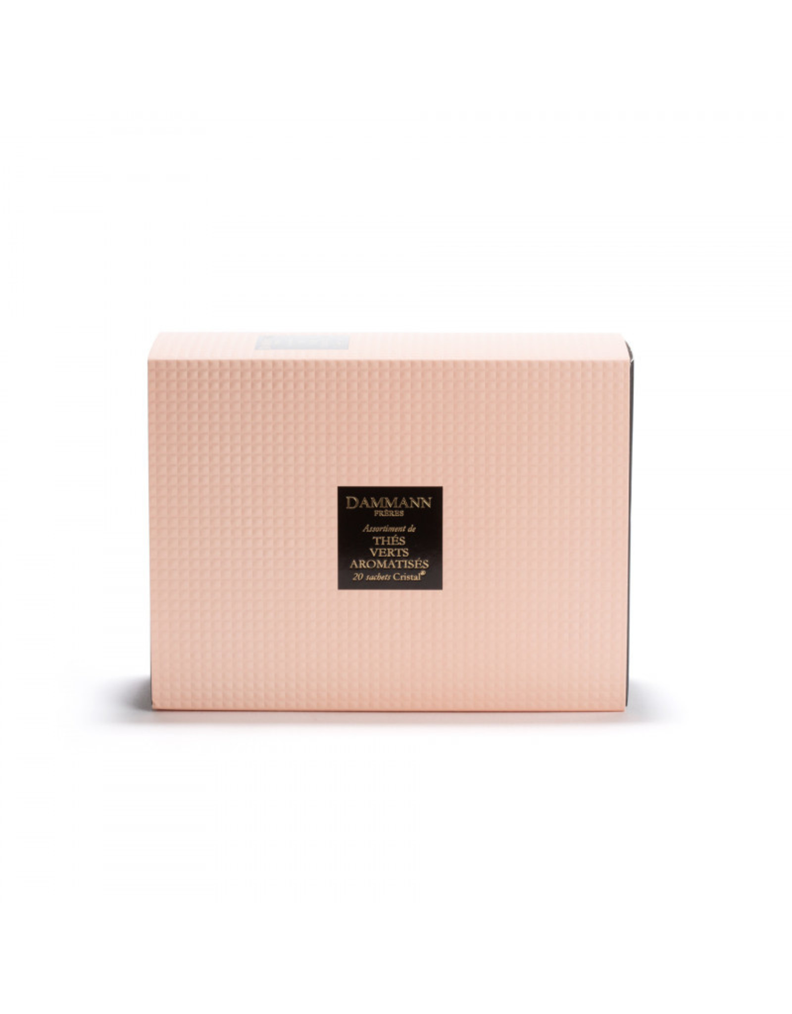 Dammann "QUARTZ" GIFT SET - ASSORTIMENT VAN  20 THEEZAKJES - GEAROMATISEERDE GROENE THEES