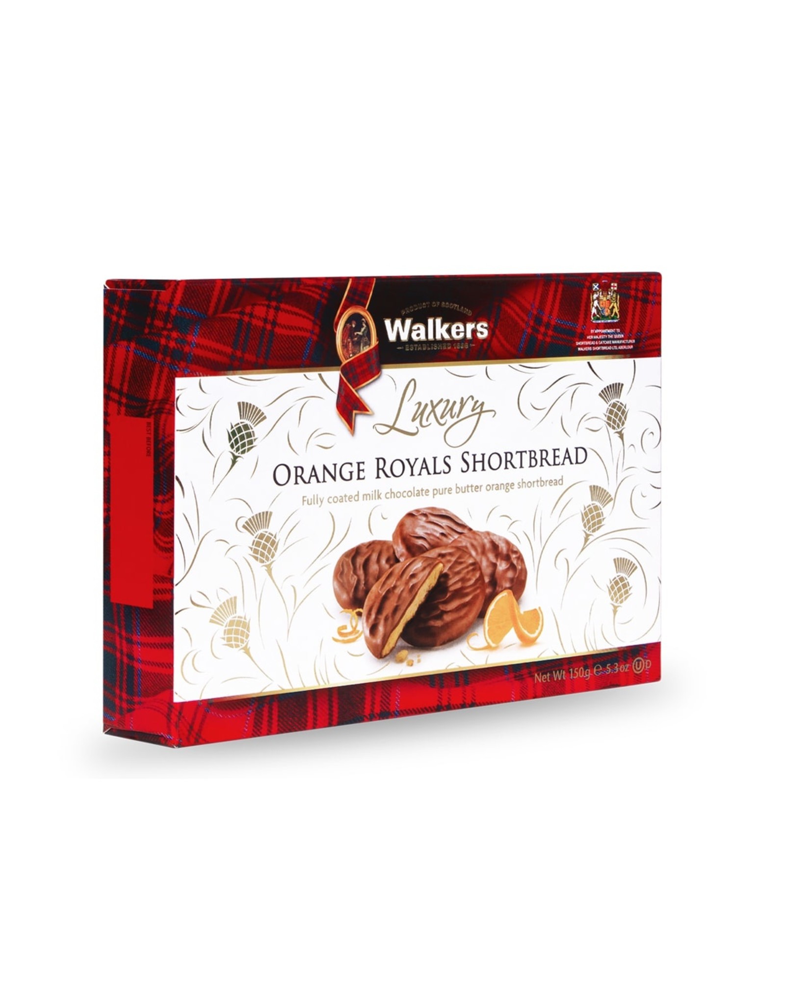 Walkers ORANGE ROYAL SHORTBREAD