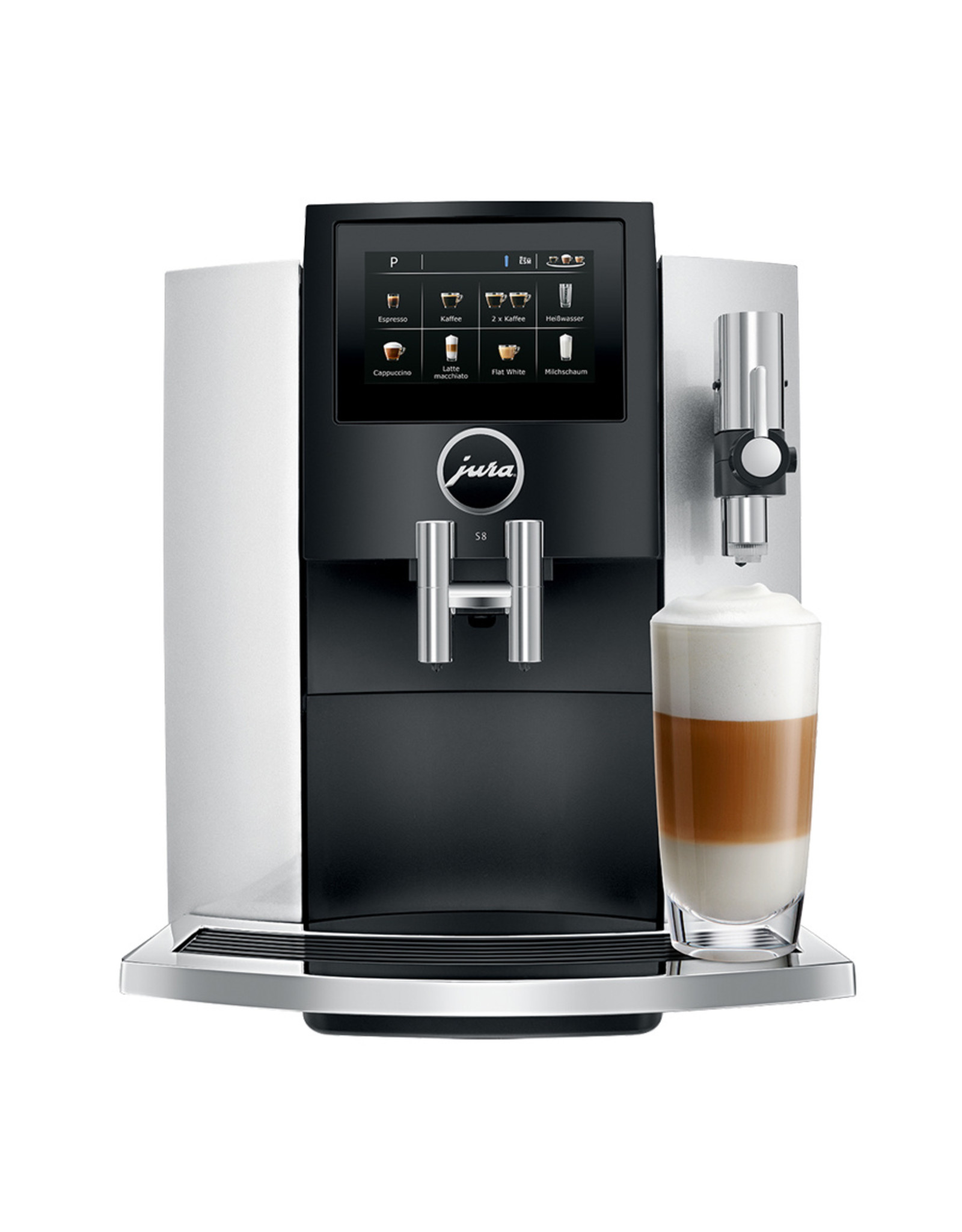 Jura S8 Moonlight Silver