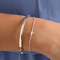 Hartjes armband - 925 zilver