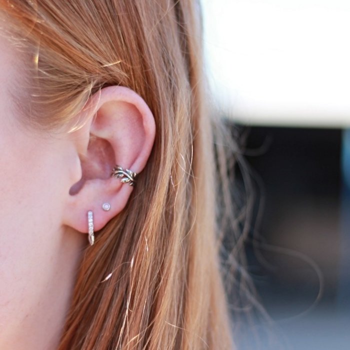 Little opal studs - 925 zilver