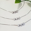 Ketting little hearts - 925 zilver