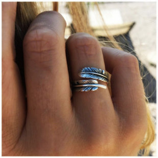 Boho ring Chani - 925 zilver