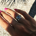 Boho ring Chani - 925 zilver