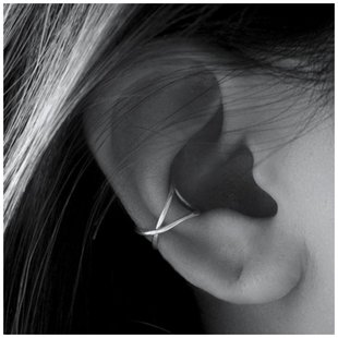 Earcuff Twist - 925 Zilver