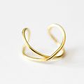 Earcuff twist - goud