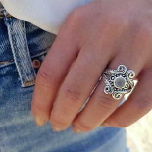 Sundance moonstone ring