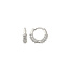Luxe Pave huggies - 925 zilver
