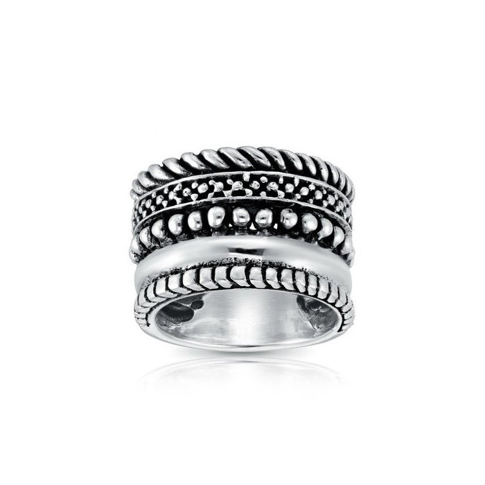 Onnauwkeurig Kangoeroe Lam Boho ring Serian - 925 zilver - My Unique Style