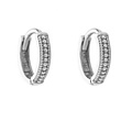 Hugging hoops Aliah 9mm- 925 zilver