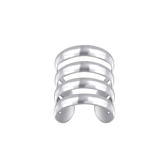 Earcuff Quatro - 925 zilver