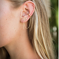 Ear cuff threader - goud