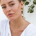 Ketting Family tree of life - goldplated