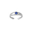 Deep Blue teenring - 925 zilver