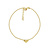 Hartjes Armband - gold plated