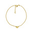 Hartjes Armband - gold plated