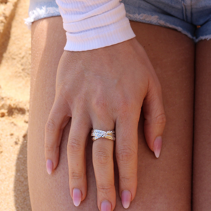 Triple band ring - 925 zilver