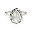 Maansteen ring Mystic - 925 zilver