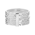 Bali ring Layered - 925 zilver