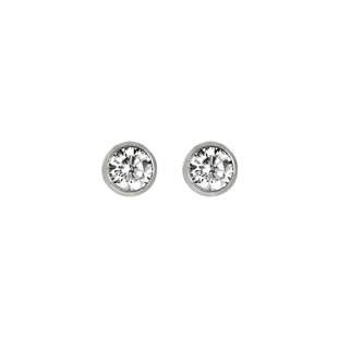 Diamond Bezel stud