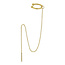 Ear cuff threader - goud