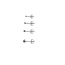 Single set studs - 925 zilver